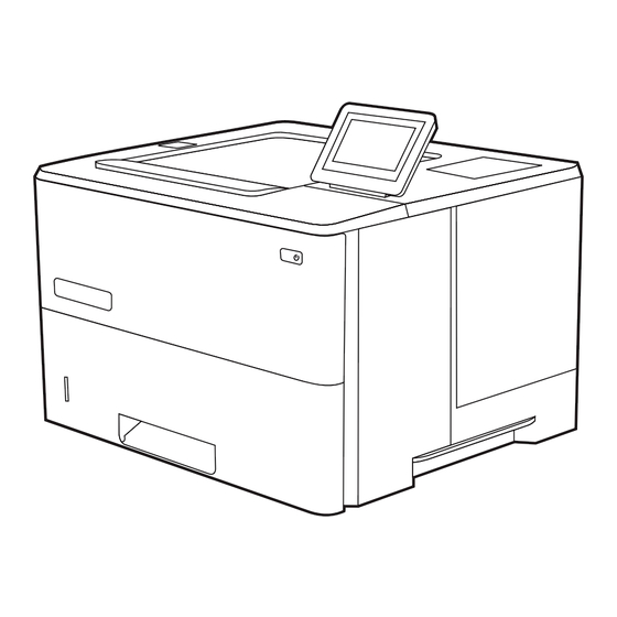 HP LaserJet Managed E50145 Serie Guia De Instalacion