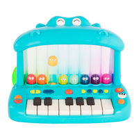 Maison Battat Hippo Pop Play Piano Manual De Instrucciones