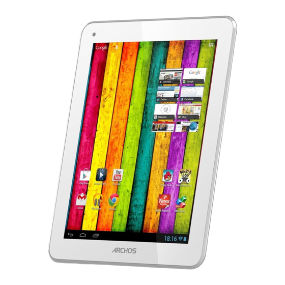 Archos 80 TITANIUM Manual De Usuario
