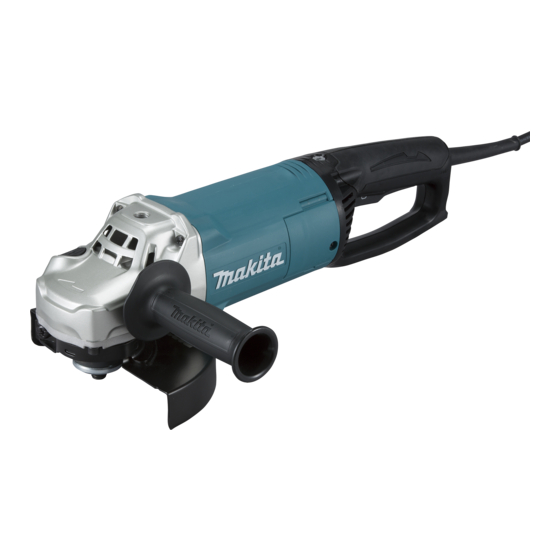 Makita GA7063 Manual De Instrucciones