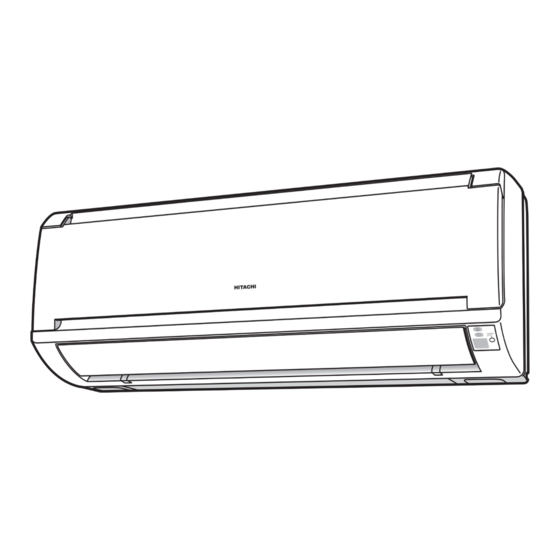 Hitachi RAS-E10H3 Manual De Instrucciones