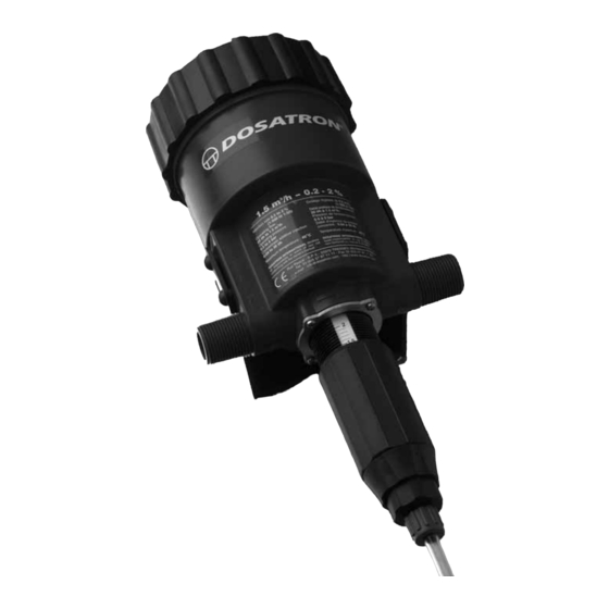 dosatron D 15 F 2 Manual De Utilización