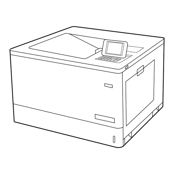 HP Color LaserJet Managed E75245DN Guia De Instalacion