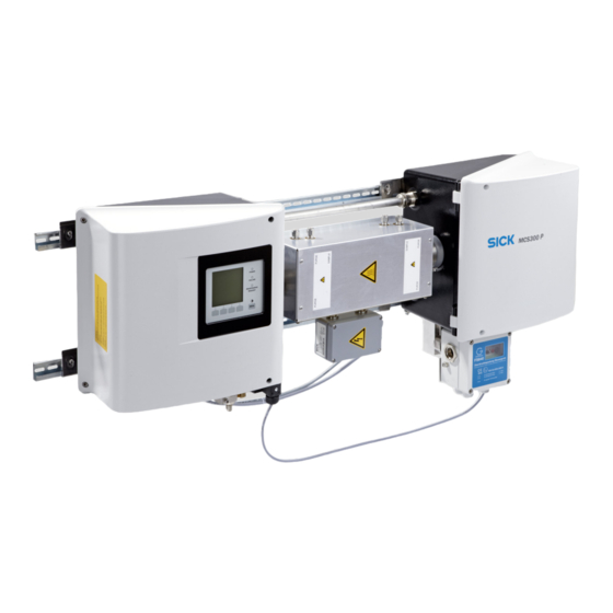 SICK MCS300P Ex Instrucciones De Servicio