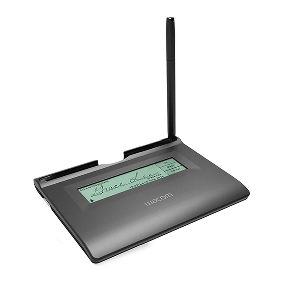 Wacom STU-300B Guía De Arranque Rápido
