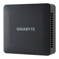 Gigabyte BRIXs GB-BRR3H-7330 Guia De Inicio Rapido