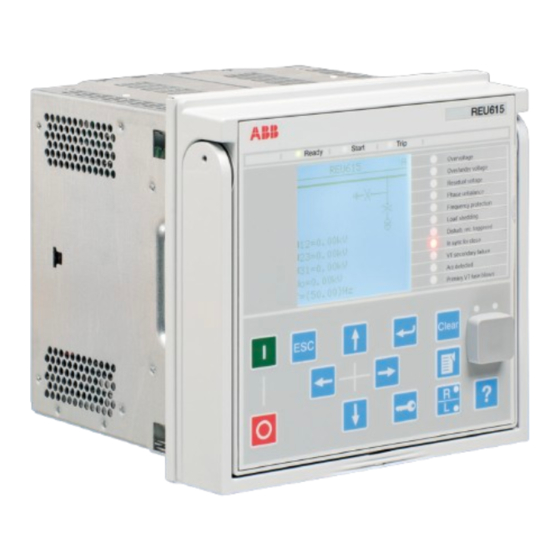ABB Relion 615 Serie Guía Del Producto