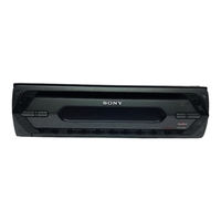 Sony CDX-S2010X Manual De Instrucciones