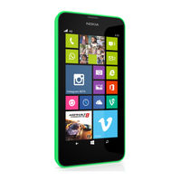 Nokia Lumia 635 Manual Del Usuario