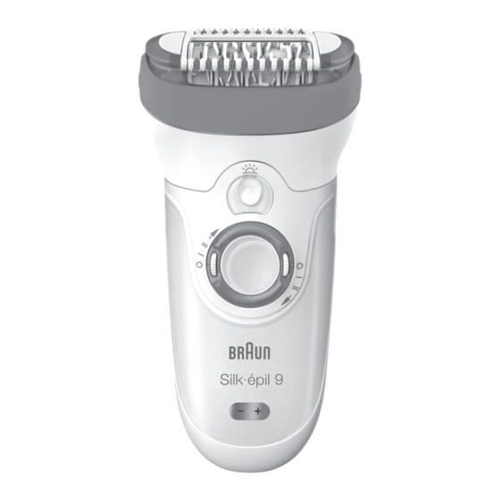 Braun Silk-epil 9 Serie Manual De Instrucciones