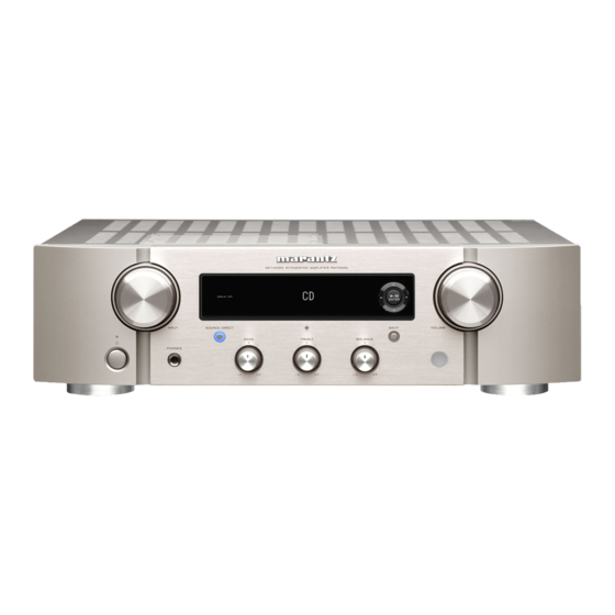 Marantz PM7000N Guia De Inicio Rapido