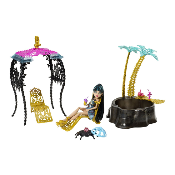 Mattel Monster High Y7716-0520G Instrucciones