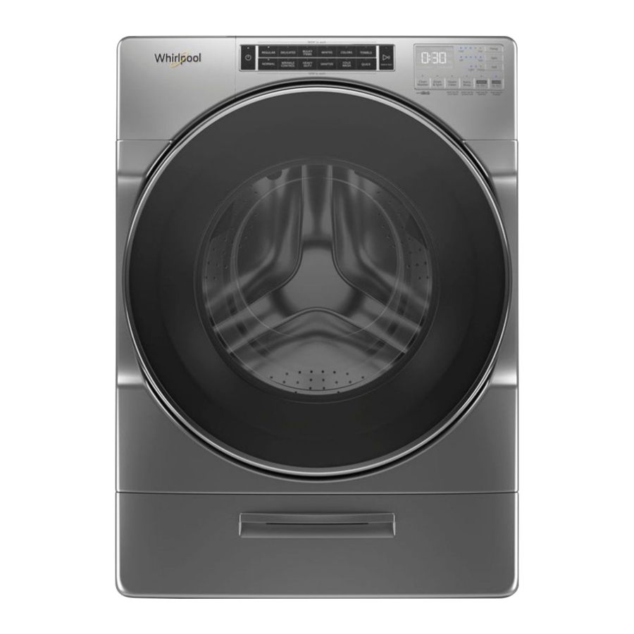 Whirlpool WFW8620HC Manual De Instrucciones