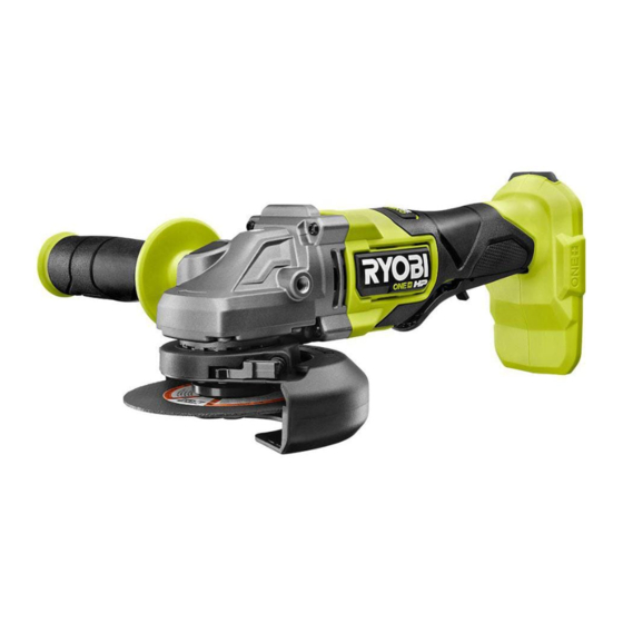 Ryobi PBLAG01 Manual Del Operador