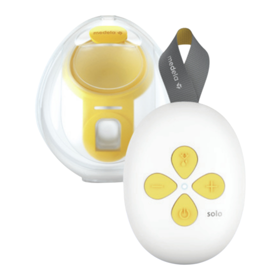 Medela Solo Instrucciones De Uso