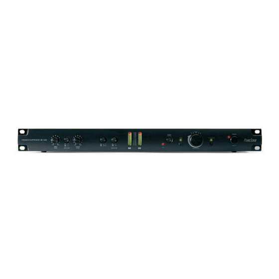 FONESTAR SR-1602 Manual De Instrucciones