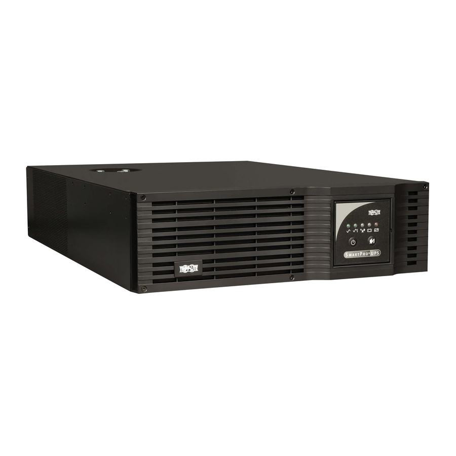 Tripp-Lite SmartOnline Single-Phase 5kVA El Manual Del Propietario