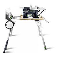 Festool CSC SYS 50 EBI Manual De Instrucciones