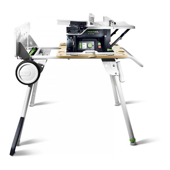 Festool CSC SYS 50 EBI Manual De Instrucciones