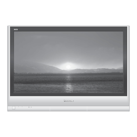 Panasonic VIERA TH-42PX45EH Manual De Instrucciones