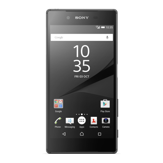 Sony E6603 Guia Del Usuario