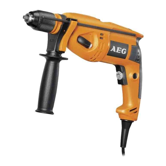 AEG SB2E 750 RX SuperTorque Manual Original