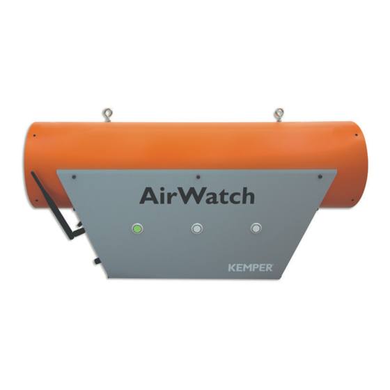 Kemper AirWatch Manual De Uso