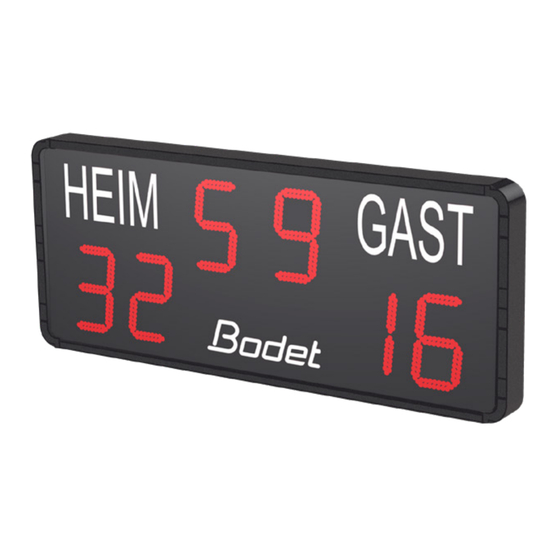 Bodet BT2000 Serie Manual De Instrucciones