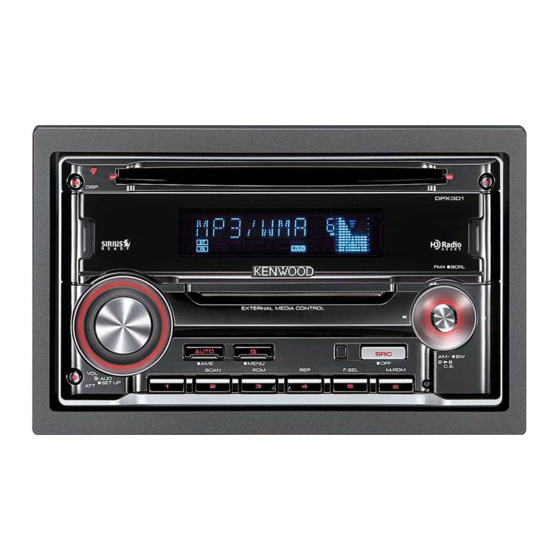 Kenwood DPX301 Manual De Instrucciones