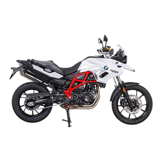 BMW Motorrad F700GS Manual De Instrucciones