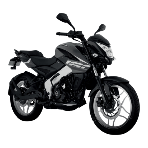 Bajaj PULSAR NS 160 2024 Manual De Usuario Y Garantía