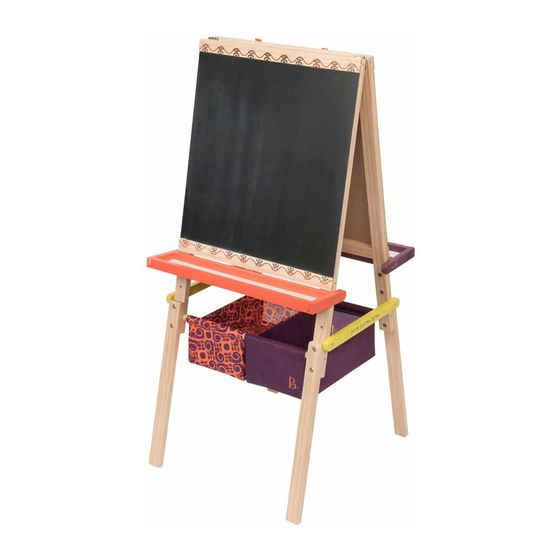 Maison Battat B. toys Easel Does It Manual Del Usuario