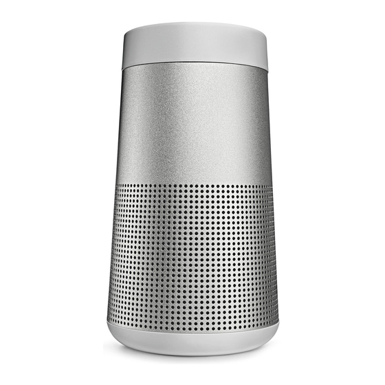 Bose SOUNDLINK REVOLVE + II Manual Del Usuario