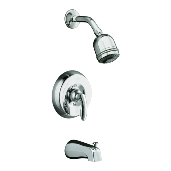 Kohler K-15601 Manuales