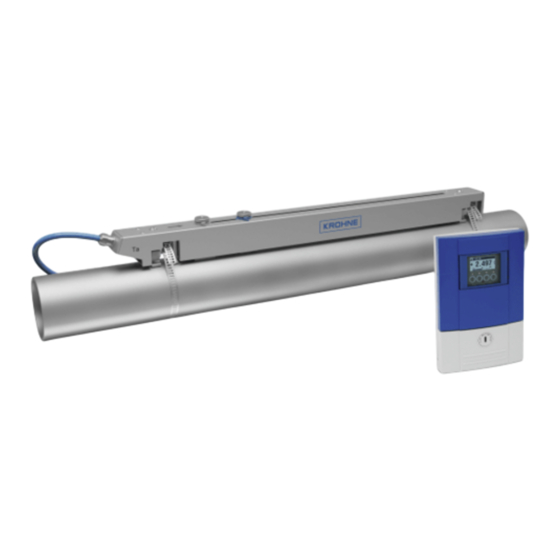 KROHNE OPTISONIC 6300 F Inicio Rápido