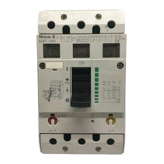 Moeller A-NZM 7 Instrucciones De Montaje