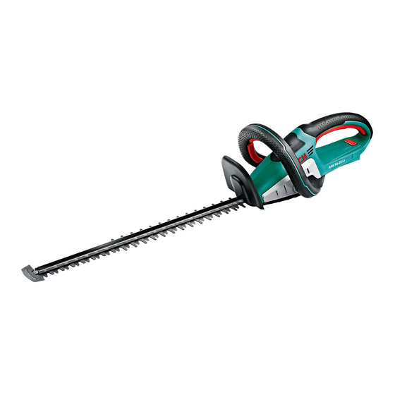Bosch AdvancedHedgeCut 36 Manual Original