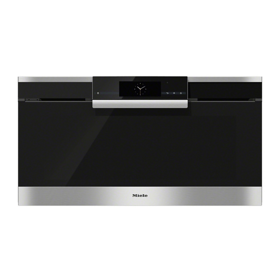 Miele H 6890 BP Manuales