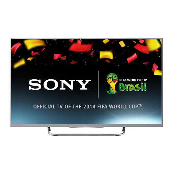 Sony BRAVIA KDL-55W829B Manual Del Usuario