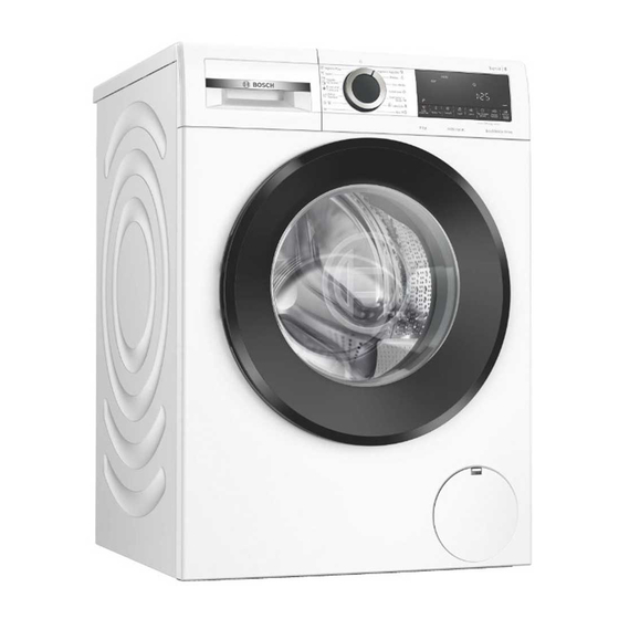 Bosch WGG14400ES Manual De Instrucciones E Instrucciones De Montaje
