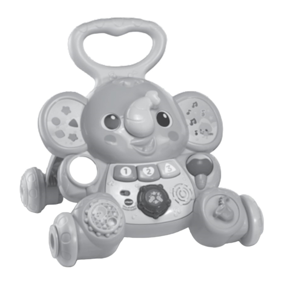 VTech baby Blue, mi primer andador musical Manuales