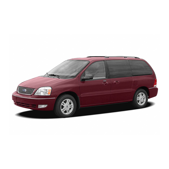 Ford Freestar 2007 Guía De Propietario