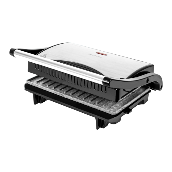 cecotec Rock'nGrill 700 W Manual De Instrucciones