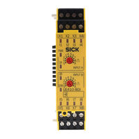 SICK UE410 Safeguard Detector Box Instrucciones De Uso