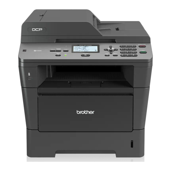 Brother DCP-8110DN Guía De Configuración Rápida