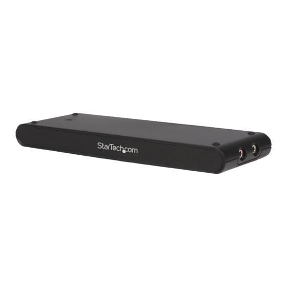 StarTech.com USBVGADOCK2 Manual De Instrucciones