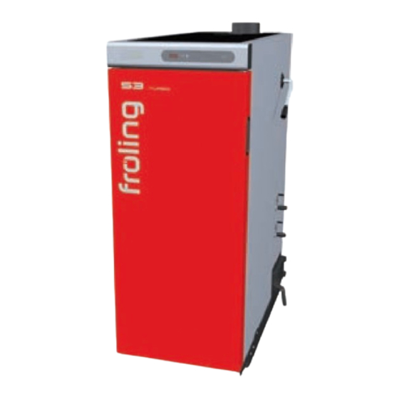 Fröling S-Tronic Plus Manual De Servicio