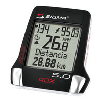 Sigma ROX 5.o Manual De Instrucciones