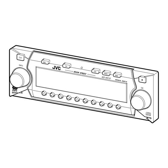 JVC KD-NX10 Manual De Instrucciones