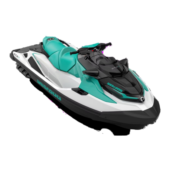 Sea-doo GTX PRO 130 Manuales